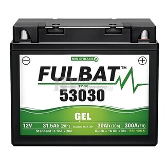 Bater�a Gel 12 Voltios 30 Amperios CCA 325 Fulbat | 53030 184x125x170 mm